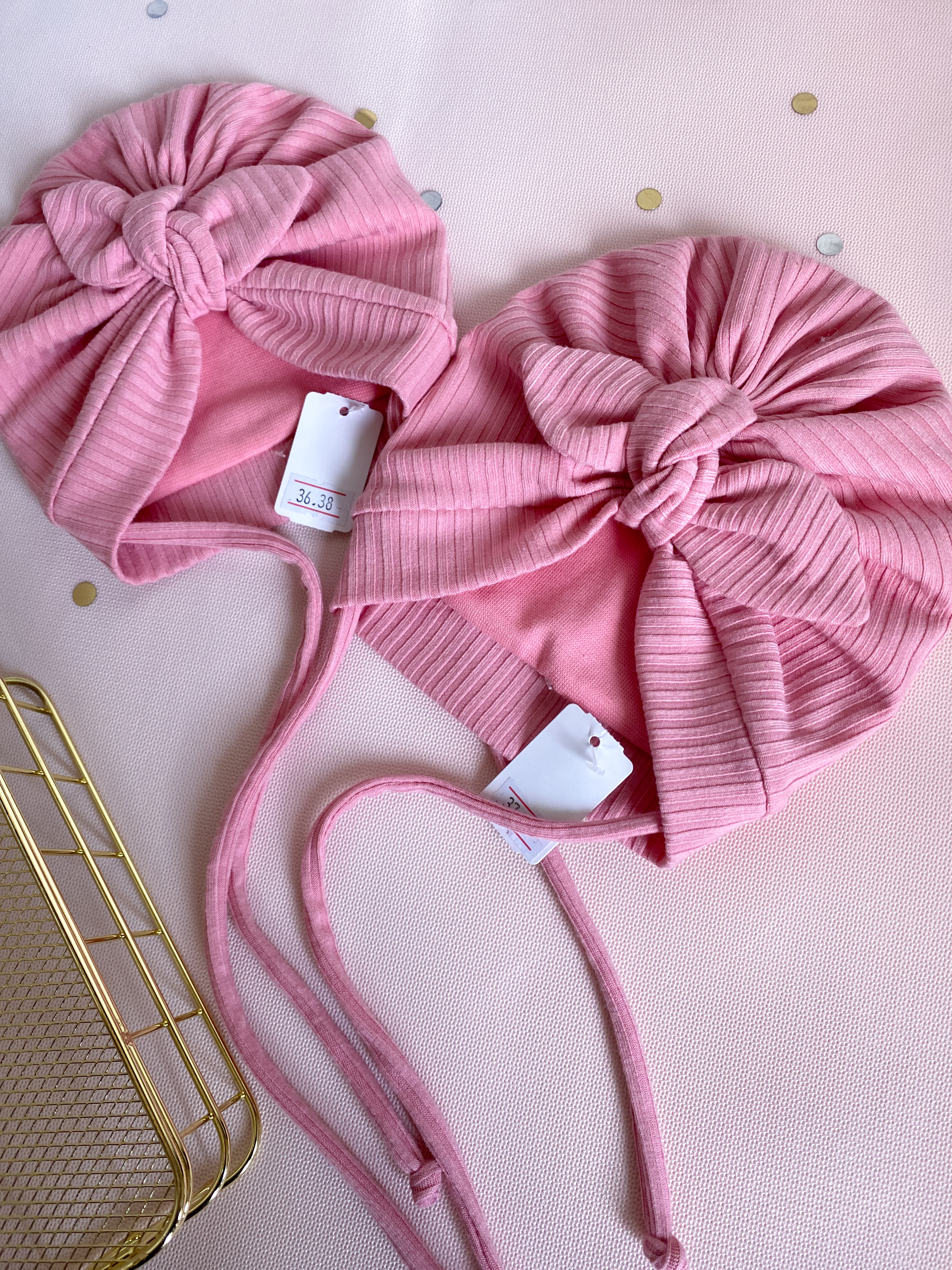 Тюрбан рожевий